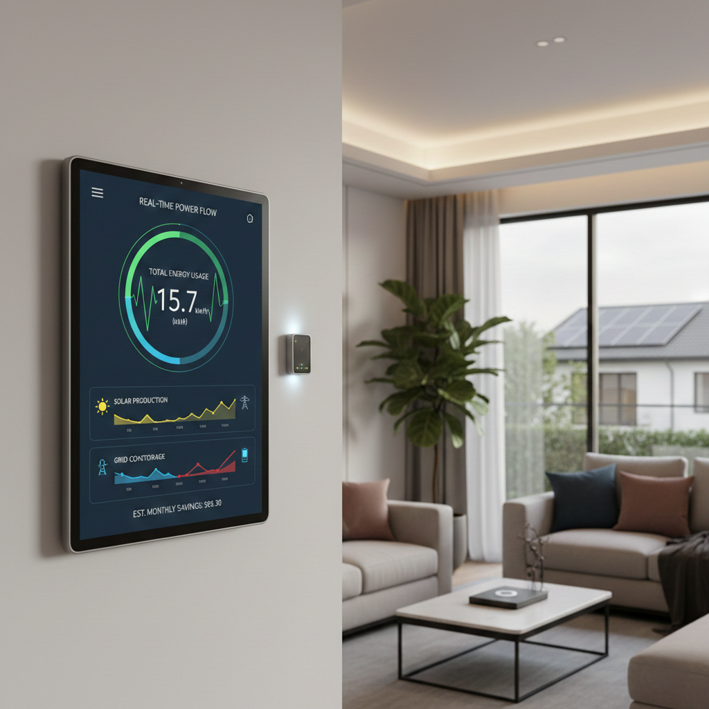 Energy-efficient smart home setup for comfort and entertainment